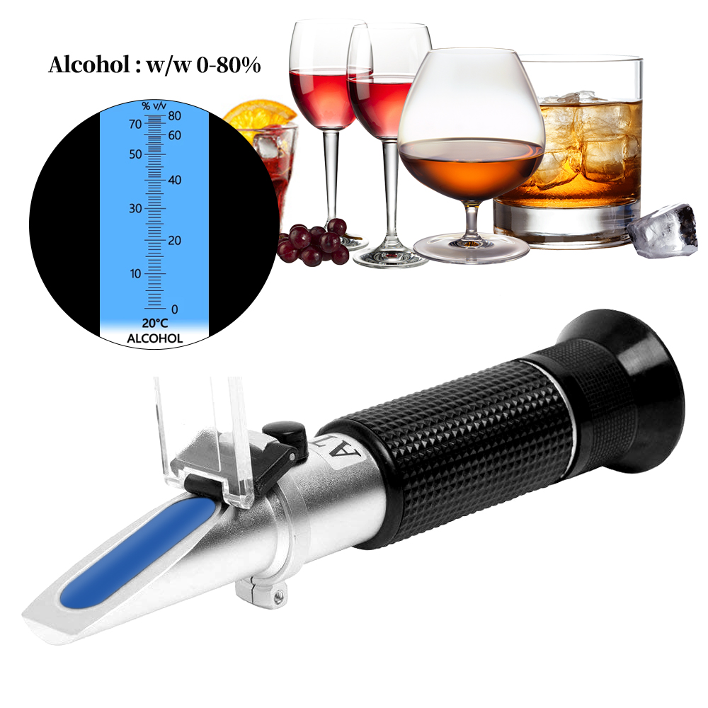 Marine Aquarium Refractometer - مقياس انكسار الكحول المحمولة ، اختبار