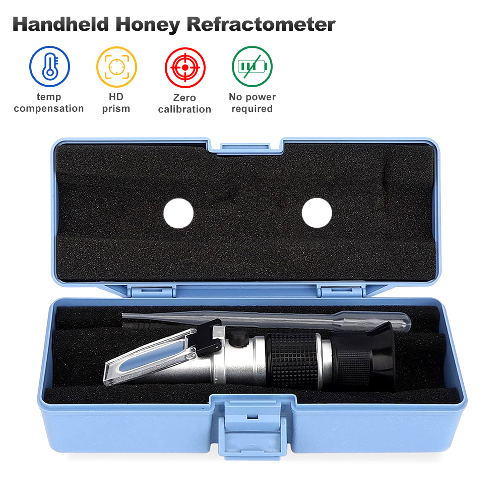 Marine Aquarium Refractometer - 3 في 1 مقياس انكسار العسل