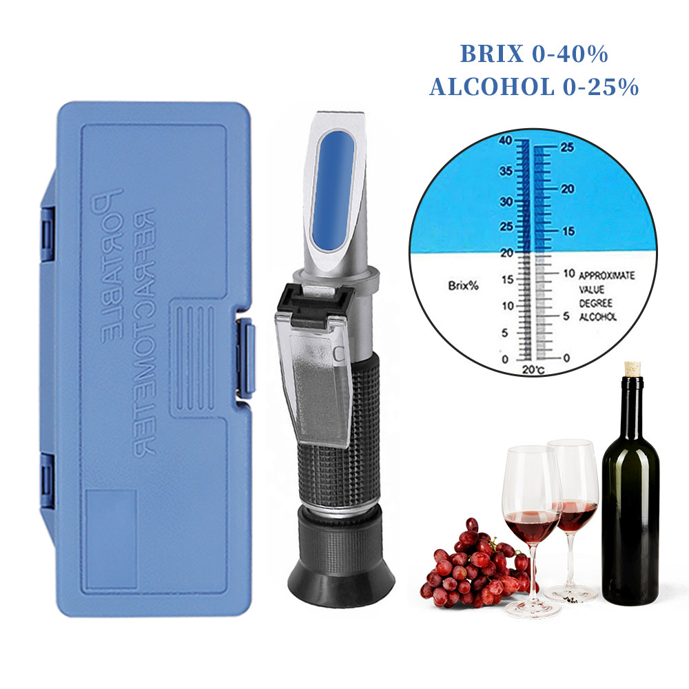 Marine Aquarium Refractometer - يده 0 ~ 40% مقياس انكسار