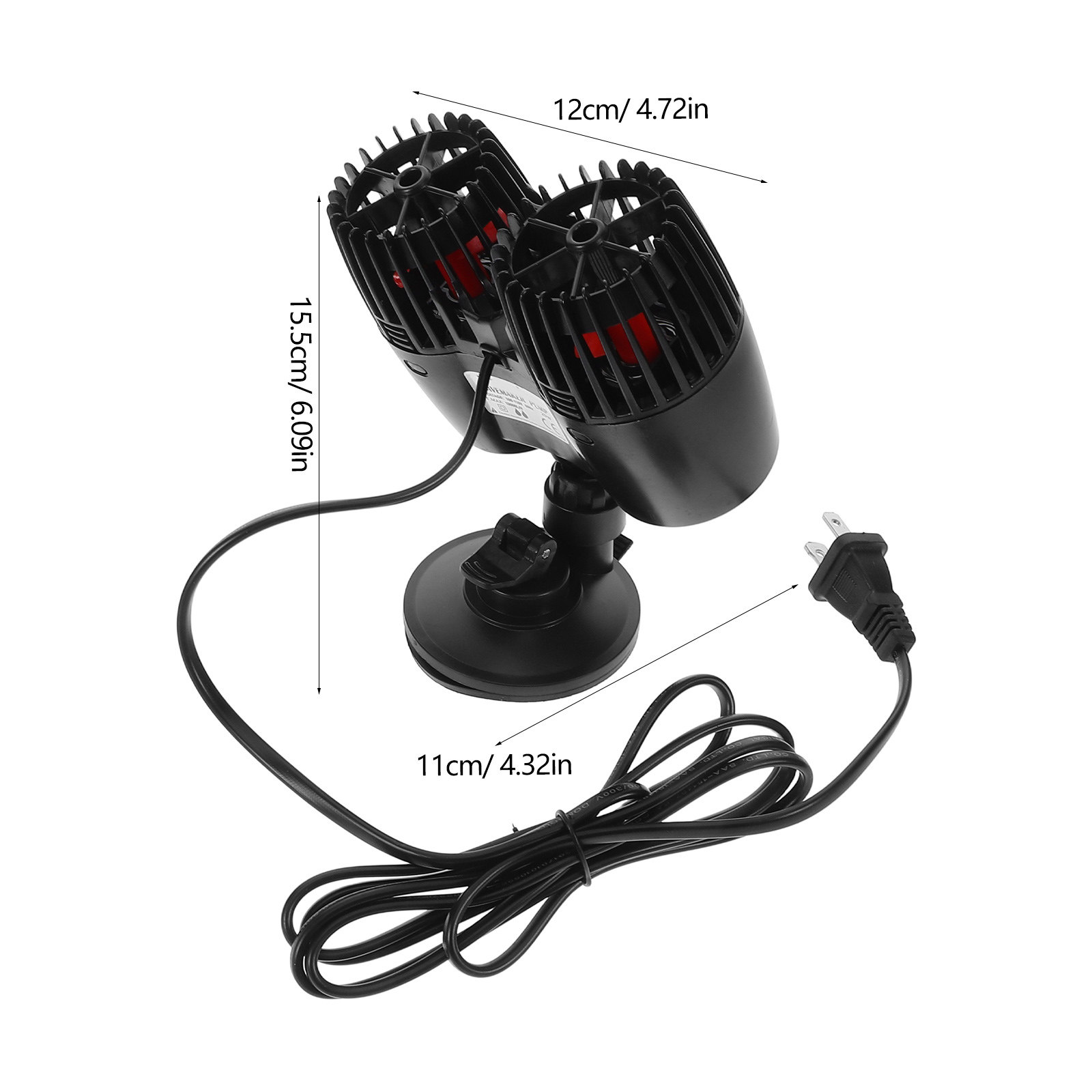 مضخة مياه مزدوجة الرأس لحوض ال - مراجعة Powerhead Wave Maker وسعره