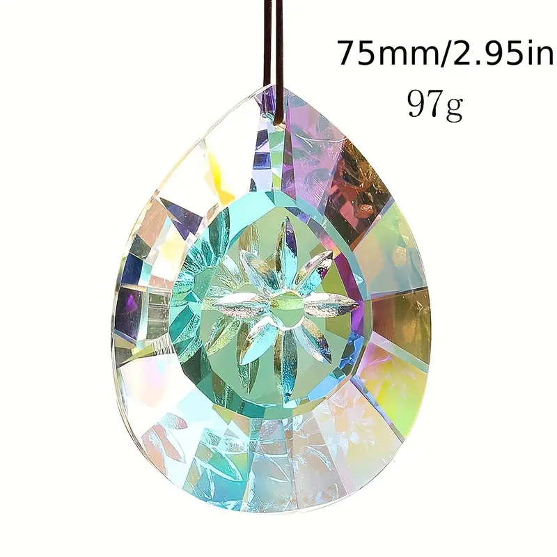 75 ملم AB Color Sunflower Crys - مراجعة Marine Aquarium Hardscape وسعره