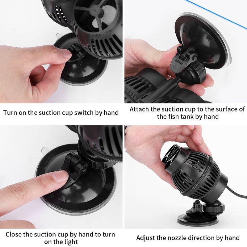 مضخة تيار مائي فائقة الهدوء لح - مراجعة Powerhead Wave Maker وسعره