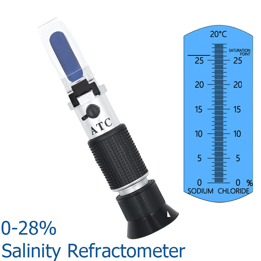 ATC مقياس انكسار مياه البحر مق - مراجعة Marine Aquarium Refractometer وسعره