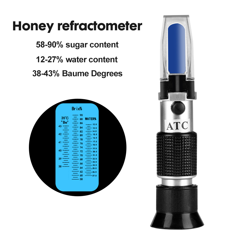 3 في 1 مقياس انكسار العسل المح - مراجعة Marine Aquarium Refractometer وسعره