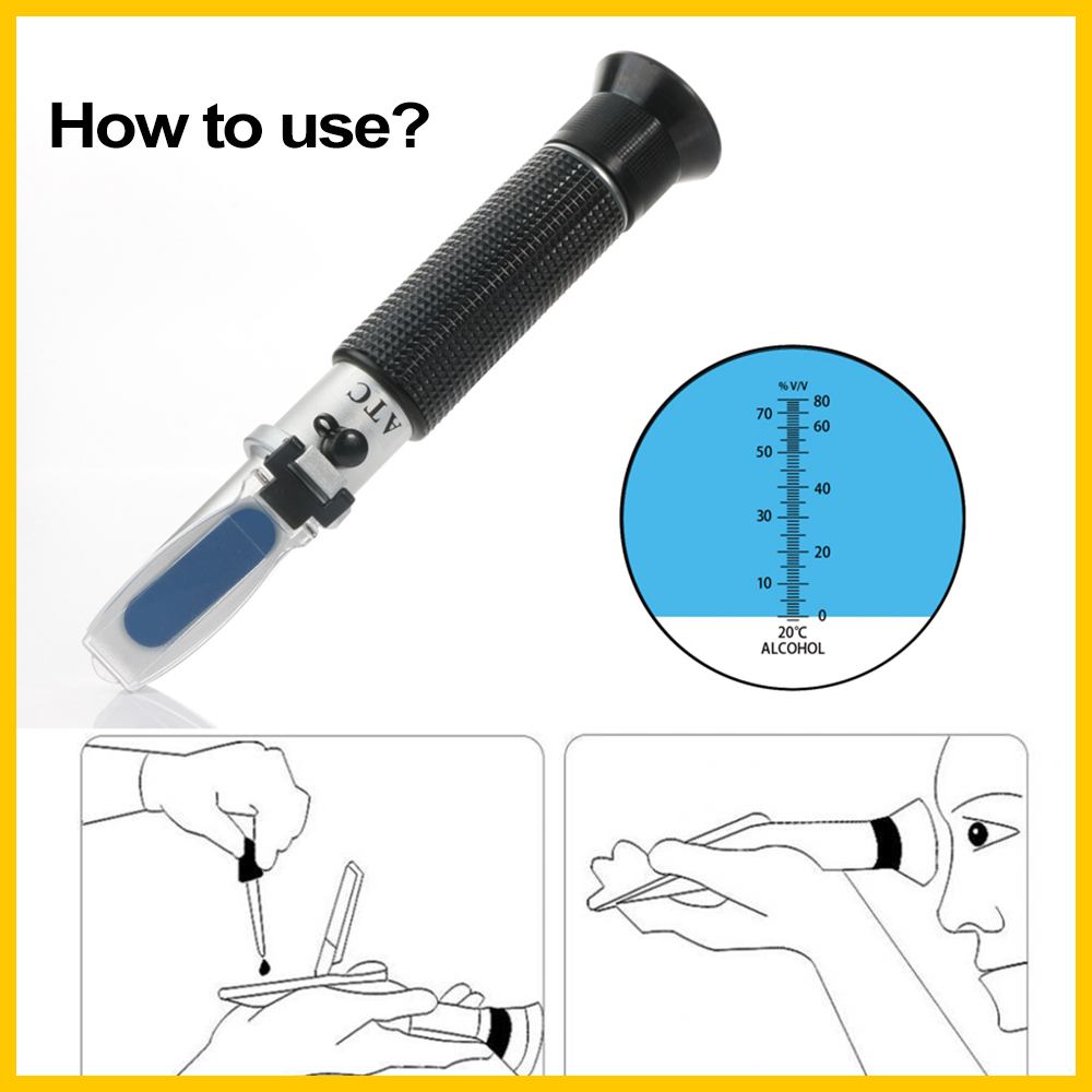 RZ مقياس الإنكسار الكحول مقياس - مراجعة Marine Aquarium Refractometer وسعره