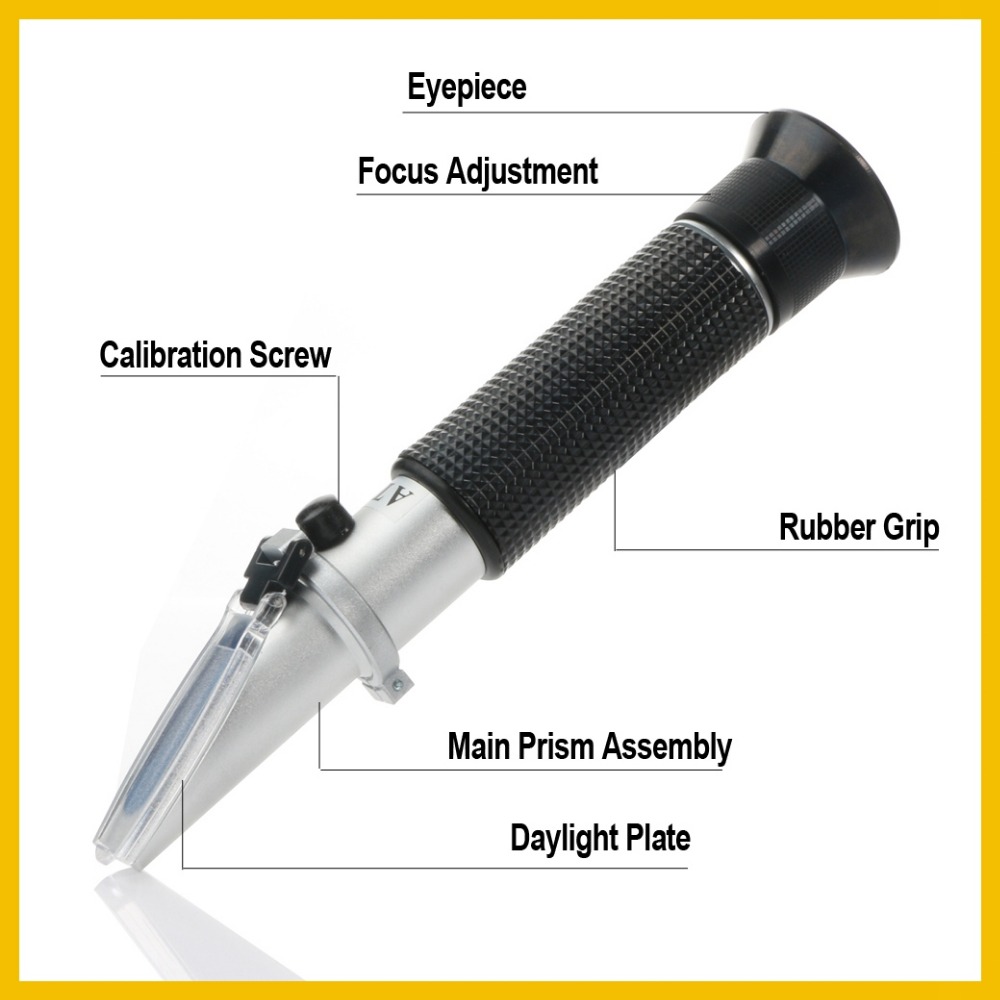 RZ مقياس الإنكسار الكحول مقياس - مراجعة Marine Aquarium Refractometer وسعره