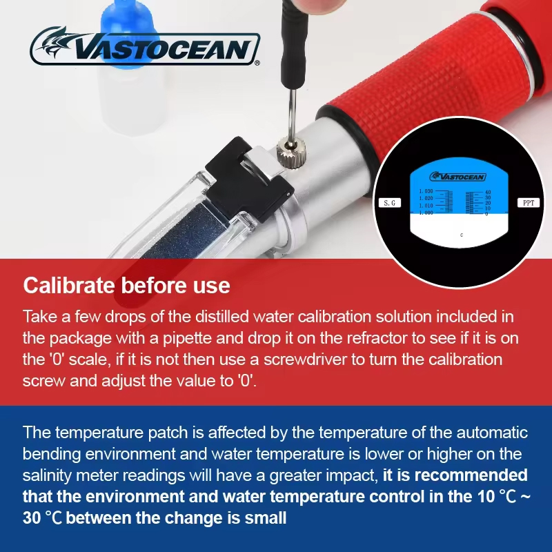 مقياس انكسار المياه المالحة من - مراجعة Marine Aquarium Refractometer وسعره