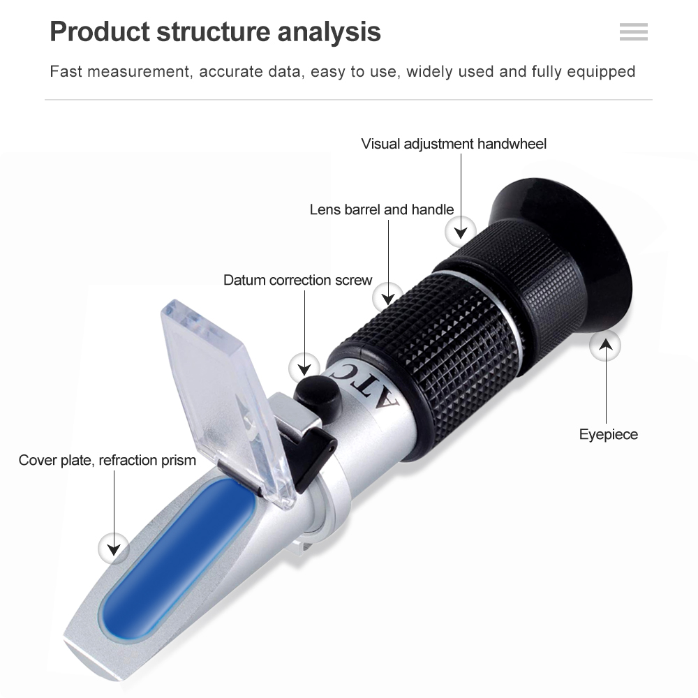 مقياس انكسار محمول باليد على ش - مراجعة Marine Aquarium Refractometer وسعره