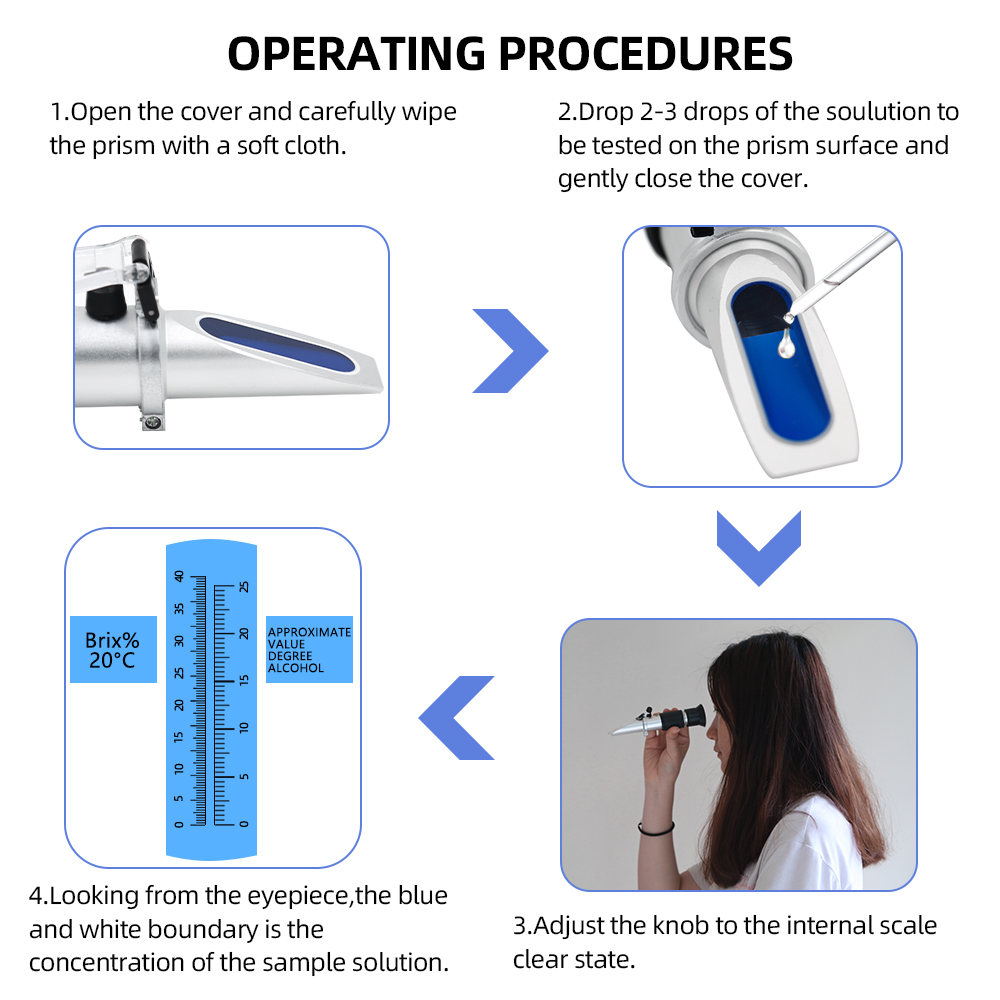 يده 0 ~ 40% مقياس انكسار السكر - مراجعة Marine Aquarium Refractometer وسعره