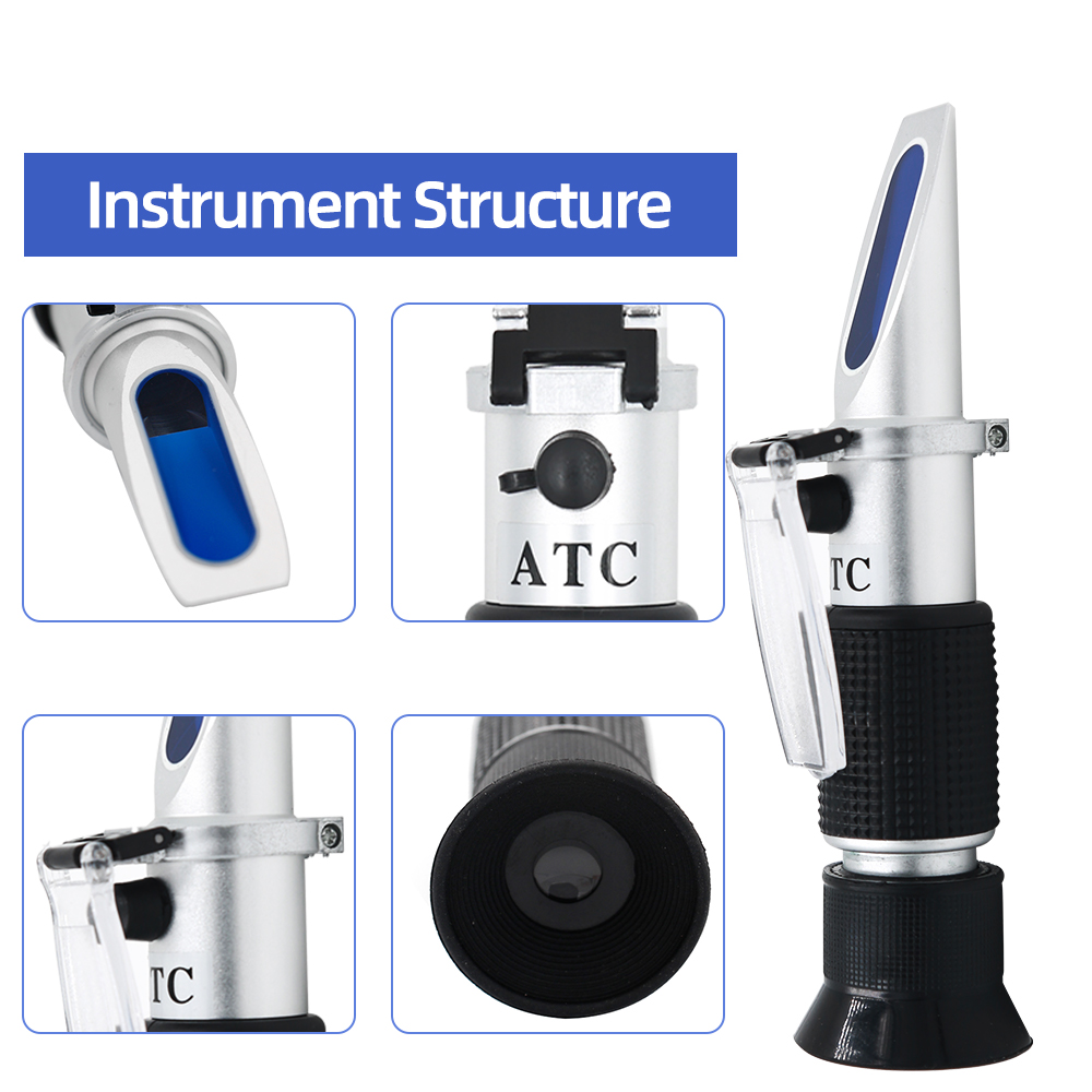 يده 0 ~ 40% مقياس انكسار السكر - مراجعة Marine Aquarium Refractometer وسعره