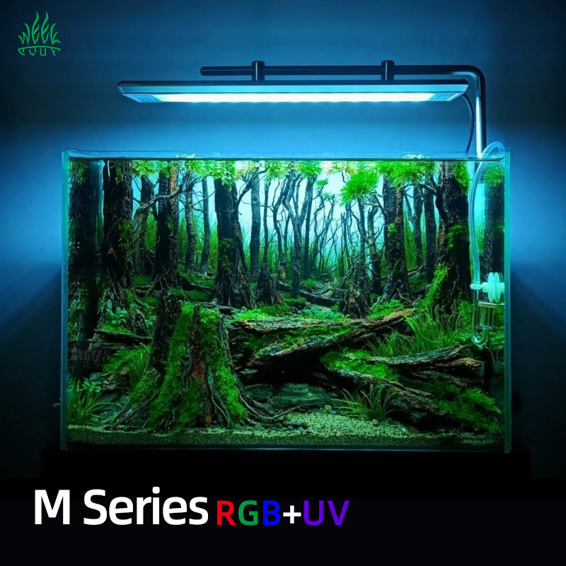 إضاءة حوض السمك WEEK AQUA سلسل - مراجعة Marine Aquarium Uv وسعره