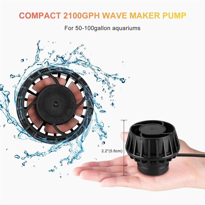 جهاز صنع الأمواج ABRU مع وحدة  - مراجعة Powerhead Wave Maker وسعره